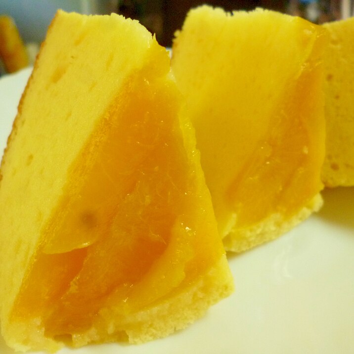 メレンゲ別だて♪しっとりピーチケーキ(12㎝)
